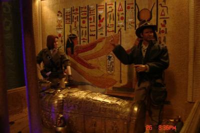 1/6 scale Egyptian Temple diorama 2